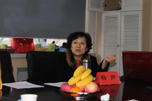 杨燕教授在"走近黄梅戏"论坛上致辞