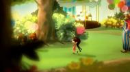 藏在树后的小熊Little Bear and Balloon